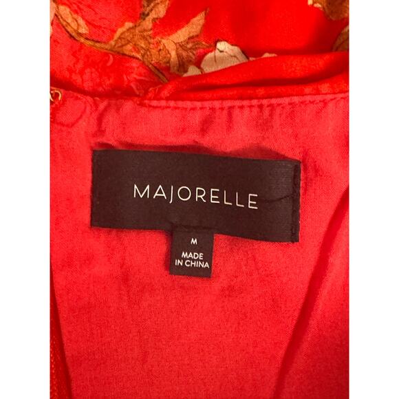 MAJORELLE Salsa Dress in Red Candy Apple Sz M - Picture 9 of 14